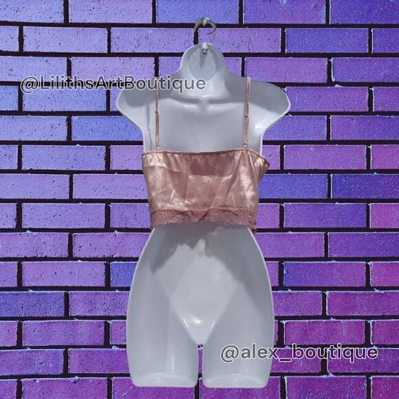 SHEIN Lace Dusty Pink Bralette Top - Size M for Women - Picture 5 of 8